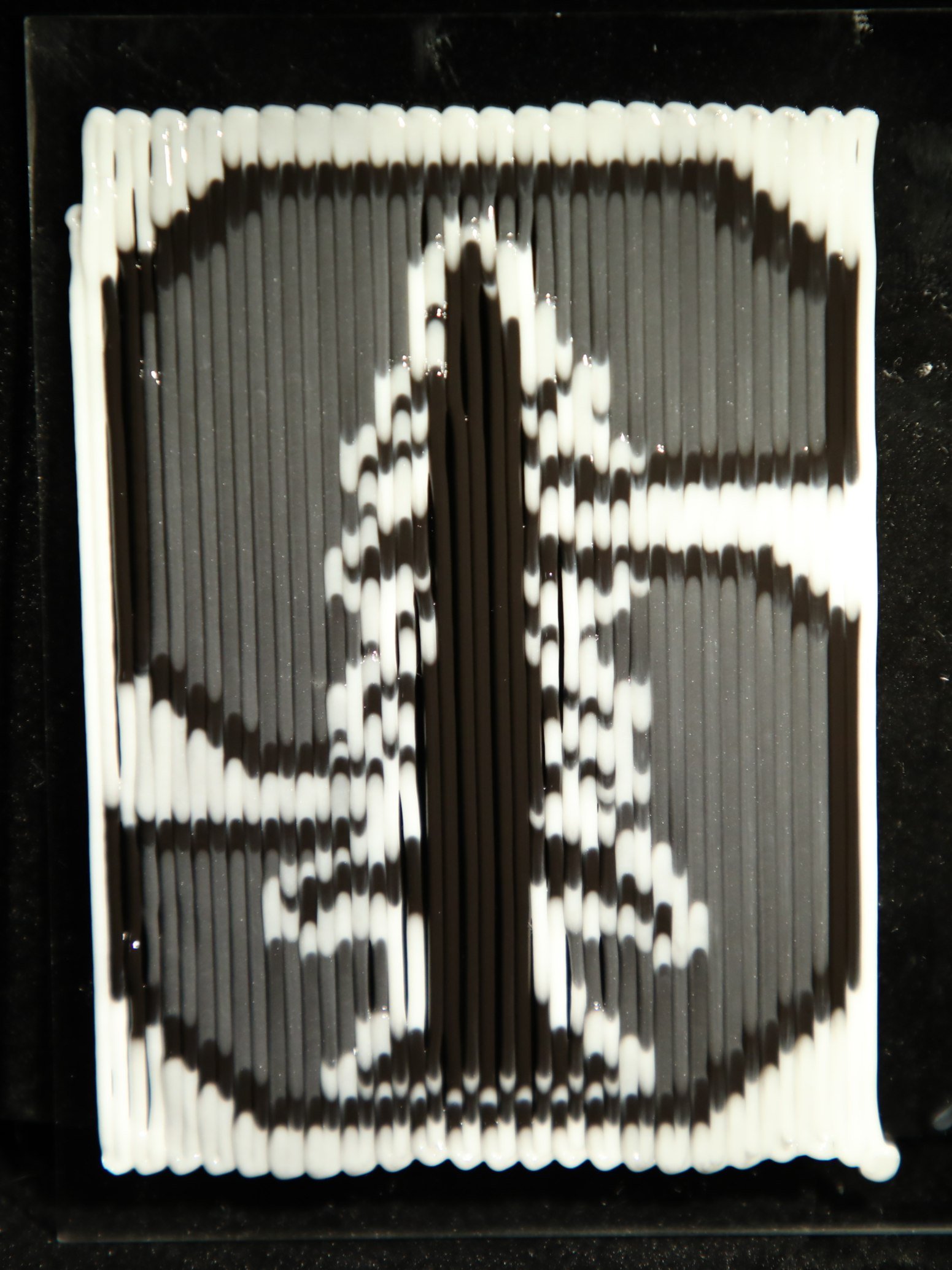 Multi-material gel print